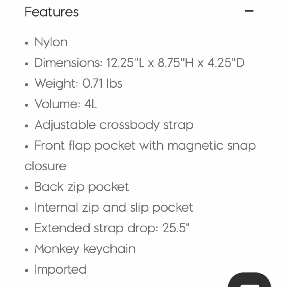 Kipling Aisling Crossbody Bag EUC! - Picture 9 of 12